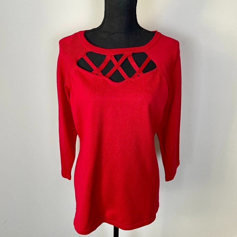 Questions Red Women's Top Size XL